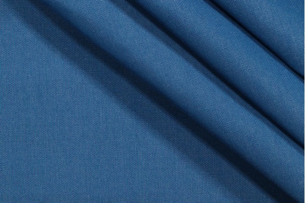 Sunbrella Canvas Woven Solution Dyed Acrylic Outdoor Fabric in Regatta