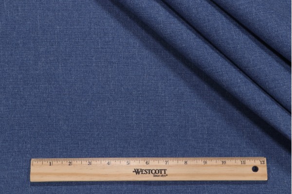 Dalton Woven Outdoor Fabric in Marine