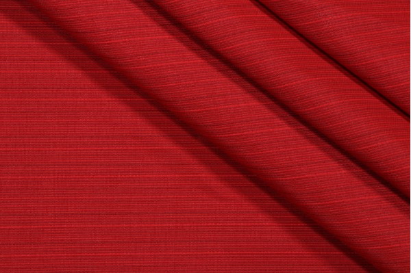Stella Woven Outdoor Fabric in Red
