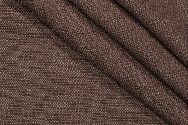 Solartex Solid Olefin Outdoor Fabric in Dark Taupe