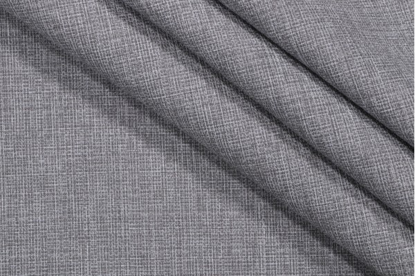 Arden Woven Olefin Outdoor Fabric in Grey