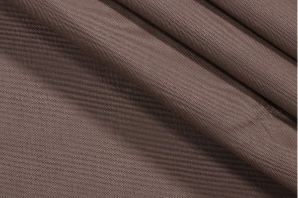 Solid Woven Olefin Outdoor Fabric in Taupe