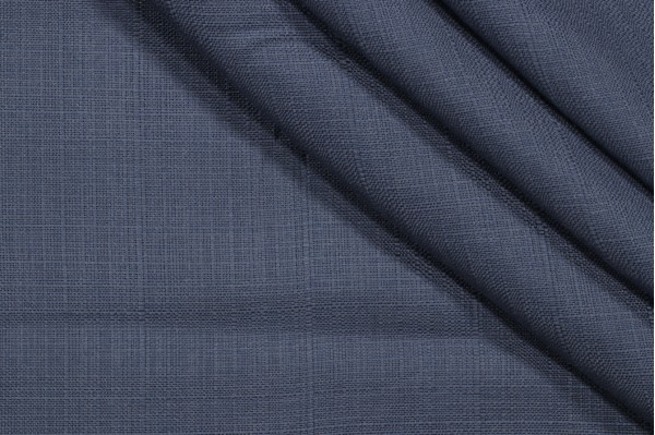 Solartex Woven Outdoor Fabric in Steel Blue