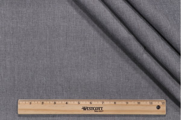 Solartex Woven Outdoor Fabric in Stone Gray