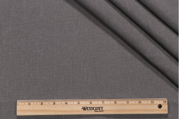 Solartex Solid Woven Outdoor Fabric in Steeple Gray