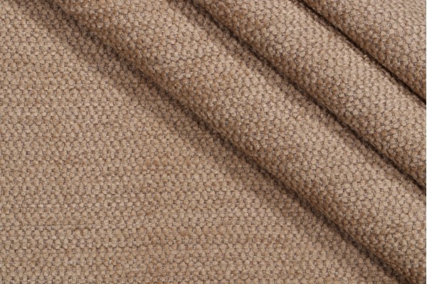 Regency Woven Chenille Upholstery Fabric in Buff