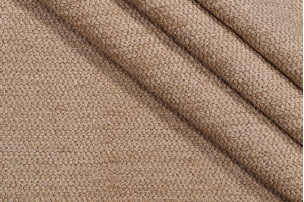 Regency Woven Chenille Upholstery Fabric in Buff