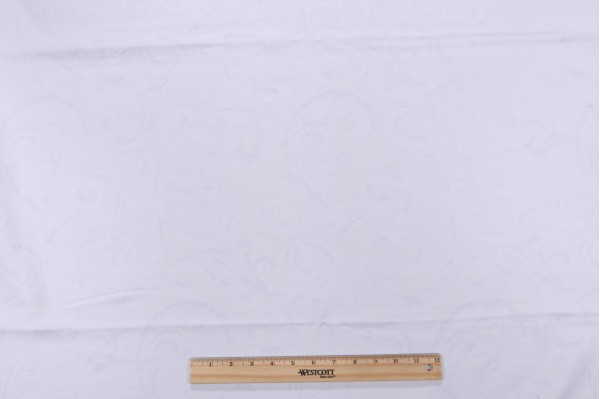 Alicia Matelasse Upholstery Fabric in Bleach