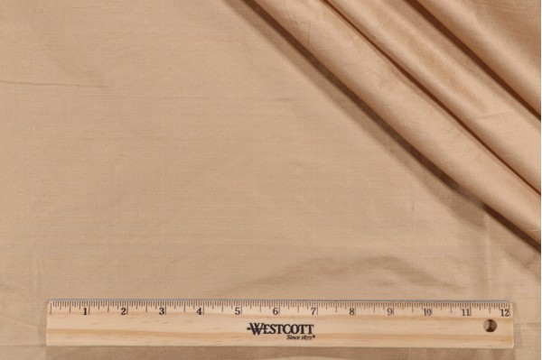 Titan Silk Decorator Fabric in Midas