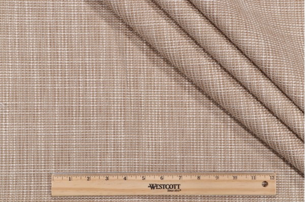 Bolton Woven Chenille Upholstery Fabric in Toast