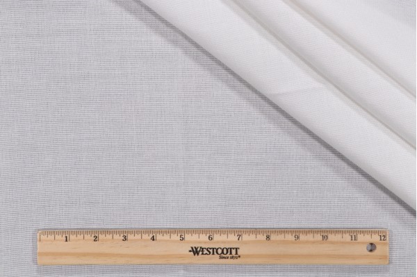 Click for 1.5 Yards Sunbrella Mist Sheer Drapery Weight Solution Dyed Acrylic Outdoor Fabric in Snow Sunbrella Mist Sheer Drapery Weight Solution Dyed Acrylic Outdoor Fabric in Snow