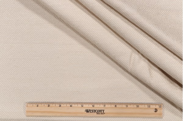 Valdese Weavers Jumper Woven Crypton Home Finish Upholstery Fabric in Pearl
