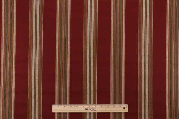 Click for 3.88 Yards Robert Allen Perrins Printed Cotton Drapery Fabric in Lacquer Robert Allen Perrins Printed Cotton Drapery Fabric in Lacquer