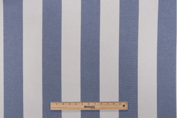 Click for 8.5 Yards Axroma Cabana Stripe Woven Outdoor Fabric in Navy Axroma Cabana Stripe Woven Outdoor Fabric in Navy
