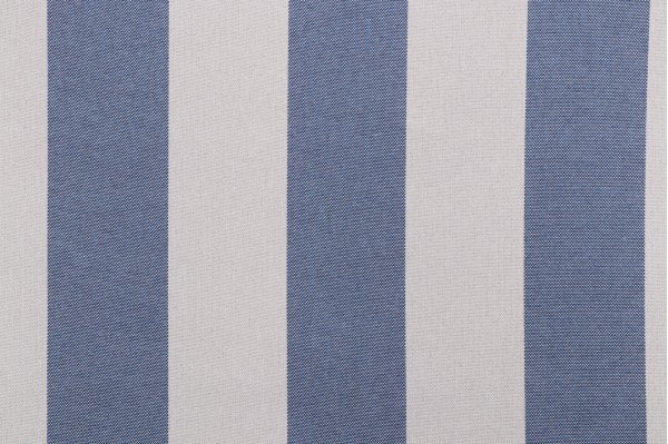 Axroma Cabana Stripe Woven Outdoor Fabric in Navy