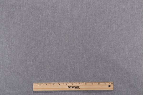 Solid Woven Outdoor Fabric in Grey