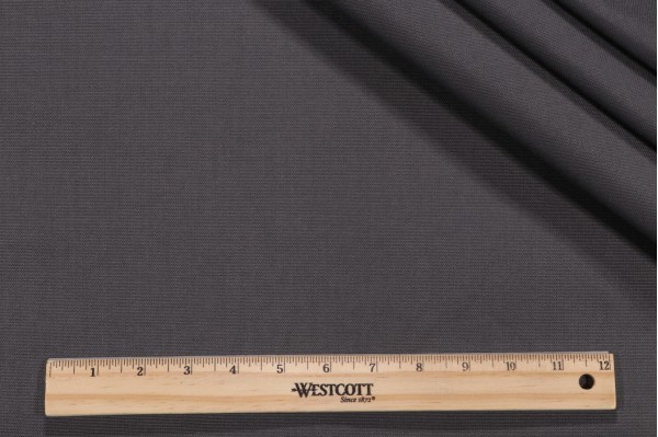 Waytex Solid Woven Outdoor Fabric in Gray