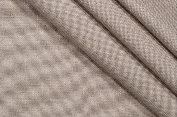 Celeste Woven Linen Decorator Fabric in Flax 