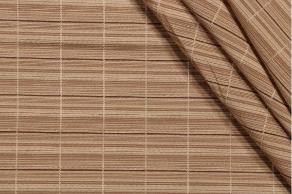 Robert Allen Cable Cord Woven Decorator Fabric in Fieldstone