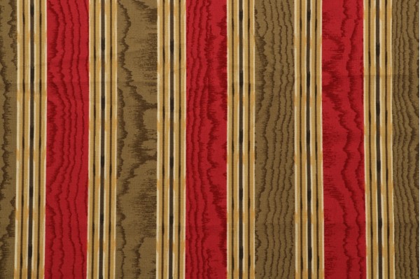 Robert Allen Glanney Printed Cotton Drapery Fabric in Reed