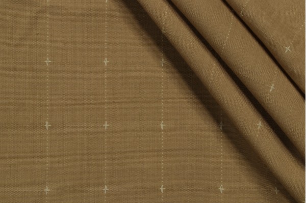 Robert Allen Henefer Embroidered Decorator Fabric in Willow