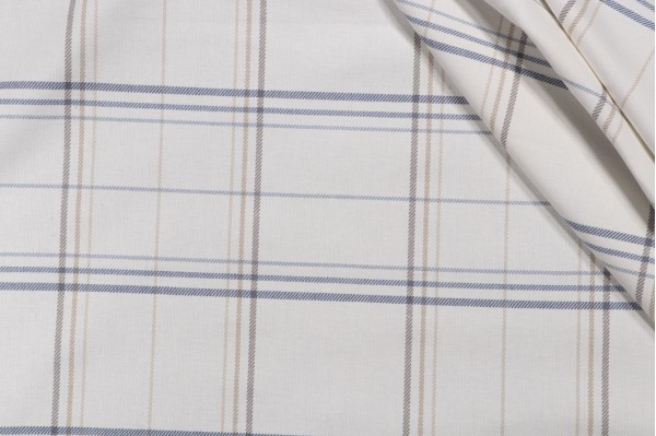 Clinton Woven Decorator Fabric in Bluestone