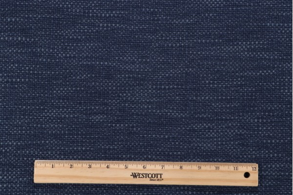 Coffey Woven Upholstery Fabric in Indigo