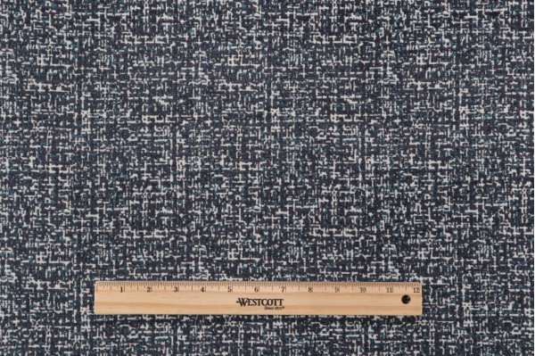 Pixelate Woven Chenille Upholstery Fabric in Slate