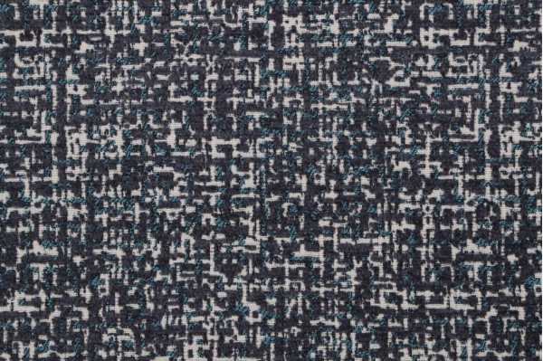 Pixelate Woven Chenille Upholstery Fabric in Slate