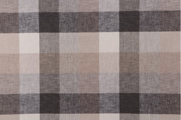 Bauer Check Woven Upholstery Fabric in Thunder