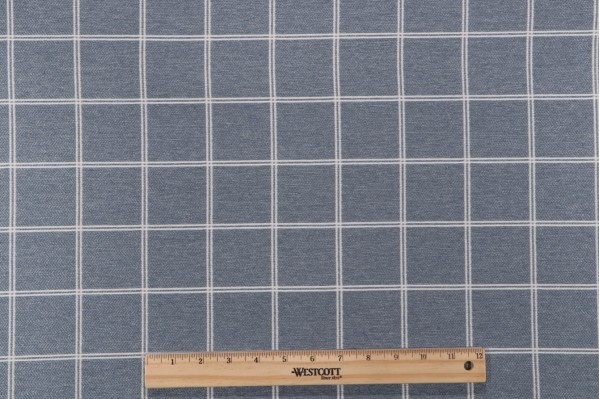 Goodwin Woven Upholstery Fabric in Bluestone