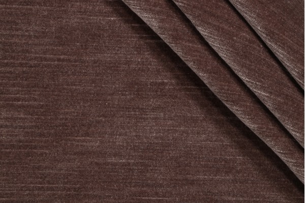 Newman Velvet Upholstery Fabric in Smoke