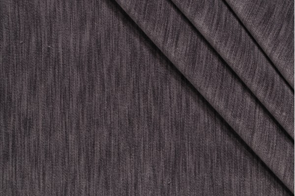 Wyatt Velvet Upholstery Fabric in Granite