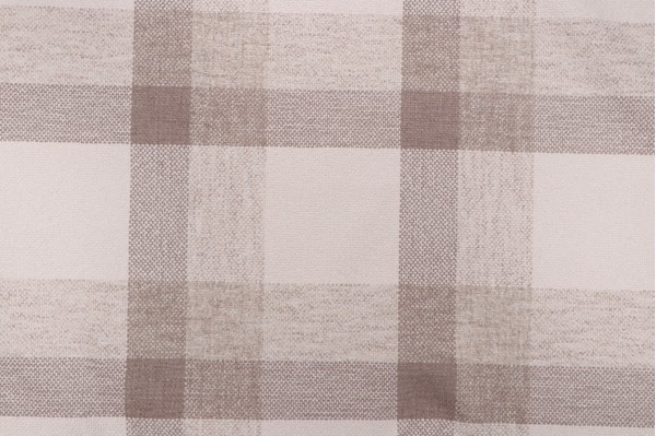 Golding Shelburne Plaid Woven Upholstery Fabric in Taupe 