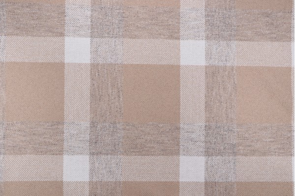 Golding Shelburne Plaid Woven Upholstery Fabric in Sand 