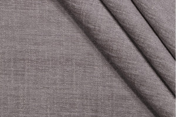 Perennials Woven Solution Dyed Acrylic Chenille Outdoor Fabric in Smoke