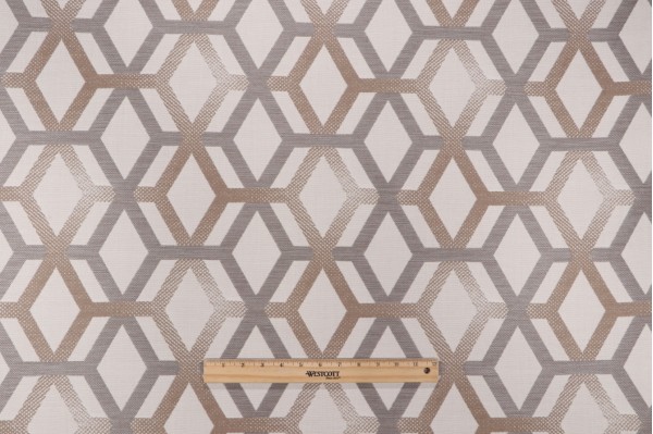 Sunbrella Woven Solution Dyed Acrylic Outdoor Fabric in Greystone