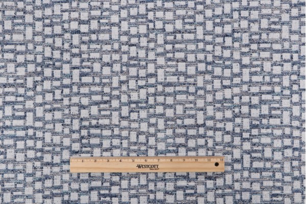 Golding Etosha Woven Upholstery Fabric in Denim 
