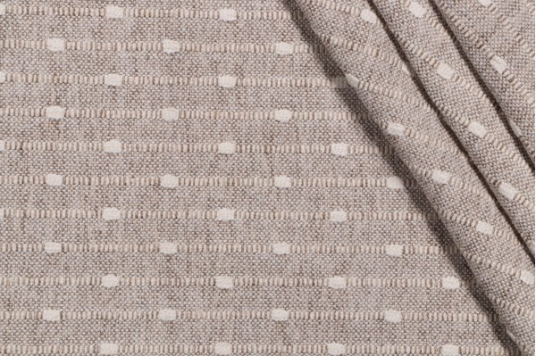 Sample of Swavelle/Mill Creek Untuck Latex-Backed Woven Upholstery Fabric in Natural 