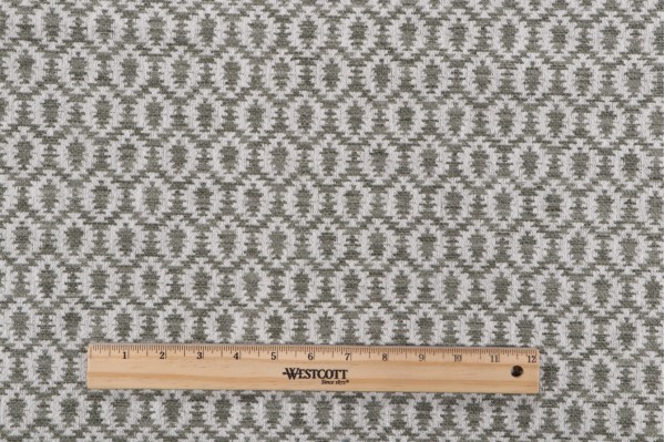 Sample of Mill Creek Epicenter Woven Upholstery Fabric in Moss 