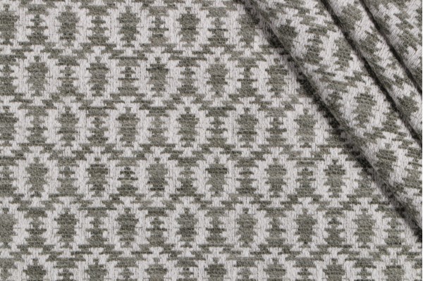 Sample of Mill Creek Epicenter Woven Upholstery Fabric in Moss 