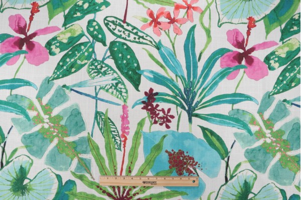 Swavelle/Mill Creek 104 Degrees-Granda Printed Polyester Drapery Fabric in Multi 