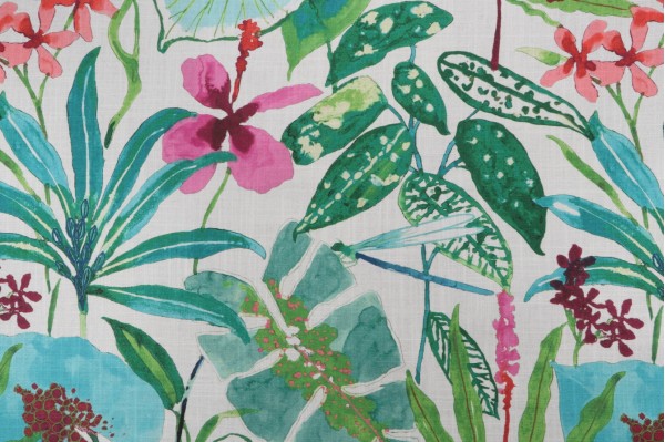 Swavelle/Mill Creek 104 Degrees-Granda Printed Polyester Drapery Fabric in Multi 