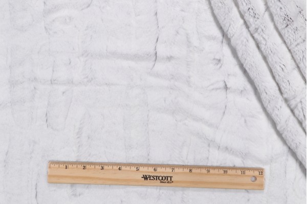 Swavelle/Mill Creek Polyllama Faux-Fur Decorator Fabric in Silver Fox 