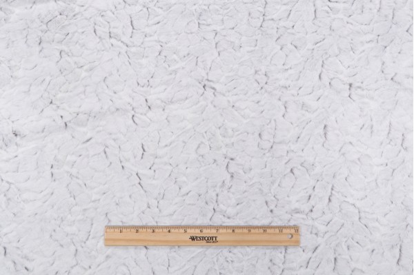 Mill Creek Fauxchilla Faux-Fur Decorator Fabric in Silver Fox 