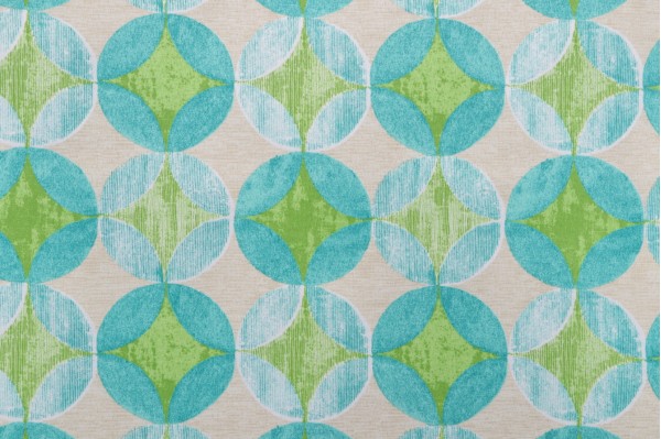 Bryant Fabrics Jupiter Printed Polyester Outdoor Fabric in Mist 