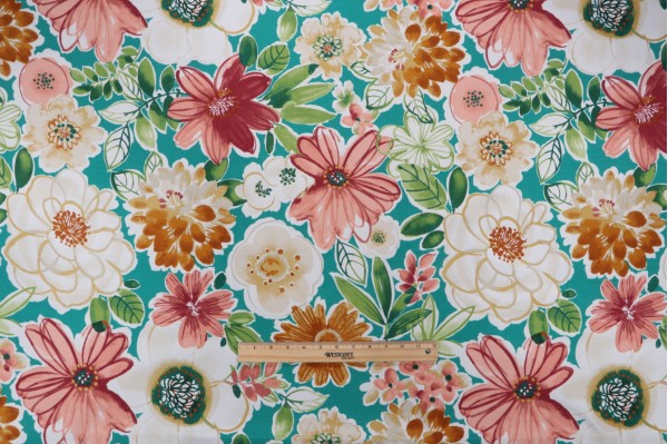 Bryant Fabrics Tamani Printed Polyester Outdoor Fabric in Julep 