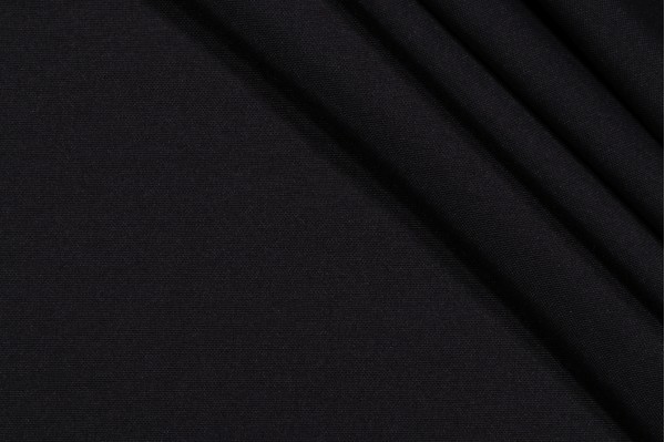 Bryant Fabrics Solid Woven Polyester Outdoor Fabric in Black 
