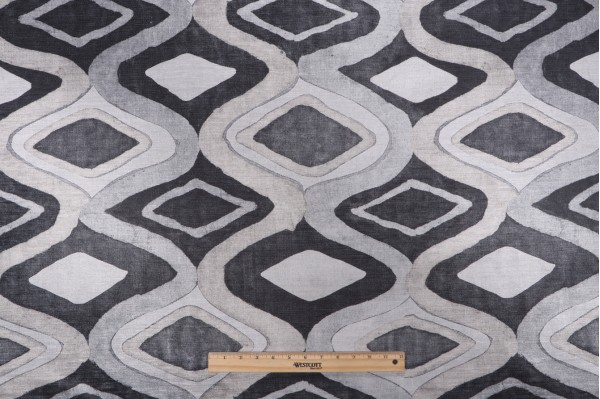 Vilber Rombos 2237.5A Printed Chenille Decorator Fabric 