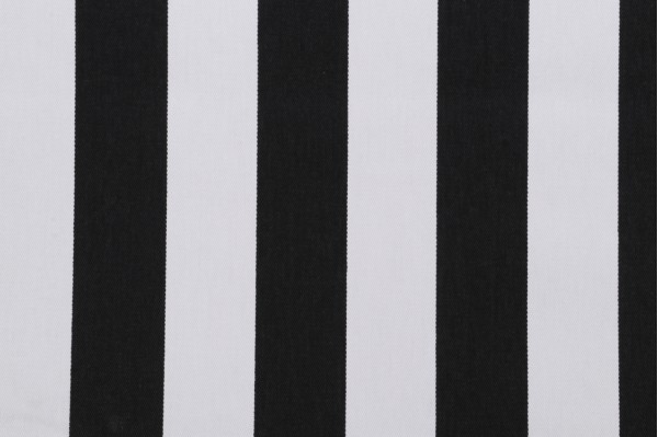 Sample of Premier Prints Canopy Printed Cotton Twill Drapery Fabric in Black 